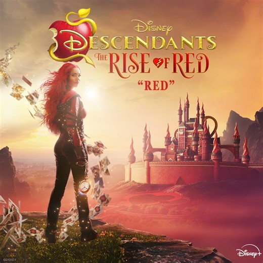 Look into her eyes...RED. 🌹 The new song "Red" from Descendants: #TheRiseOfRed is out NOW. Listen on the Descendants Official Playlist: https://open.spotify.com/playlist/37i9dQZF1DX73LI7XFaKDi Descendants: The Rise Of Red, a Disney Original Movie, is available July 12 on Disney ! | Walt Disney Records