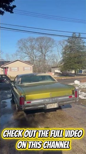 1973 Oldsmobile 98 #ClassicCars #VintageCars #AmericanCars #ClassicCarHunting #automobile #shorts