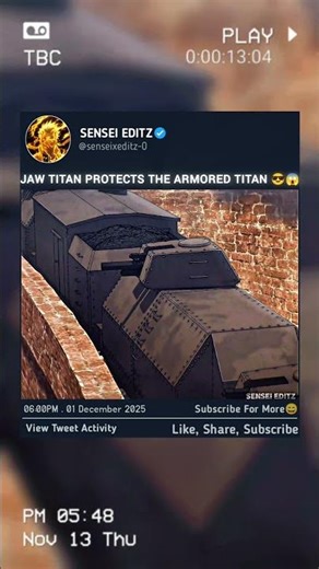 JAW TITAN PROTECTS THE ARMORED TITAN 😎😱