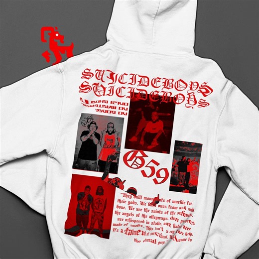 Suicideboys Hoodie, Unisex Hip-hop Hoodie, Cotton Graphic Top, Alternative Rapper Hoodie, Streetwear Apparel - Etsy