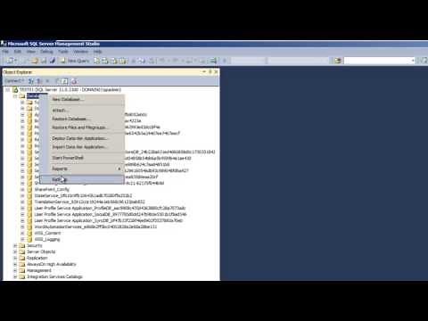 SharePoint 2013 Tutorial - Rename SharePoint_AdminContent Database