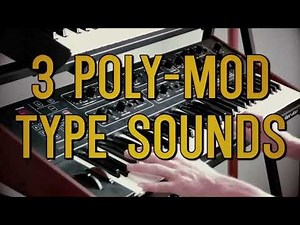 Sequential Prophet 600 poly-mod sounds