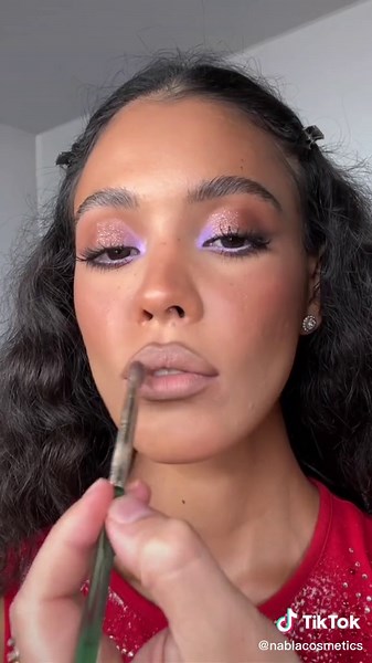 Eye Makeup with a Pop of Color