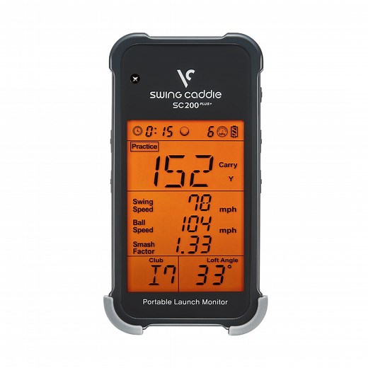 Swing Caddie SC200 Plus Golf Launch Monitor | Voice Caddie