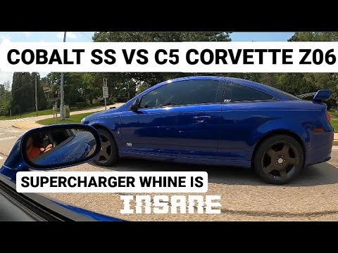 COBALT SS (SUPERCHARGED) VS C5 CORVETTE Z06