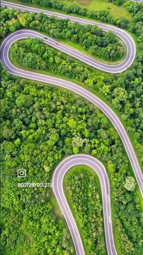 Góry Słonne z najdłuższymi serpentynami w Polsce, Wschodnie Karpaty. #travel