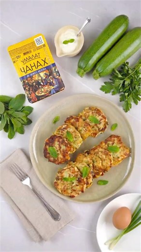 Лепёшки из кабачков с сыром чанах #рецепты #оладьи #вегетарианство #чанах #умалат