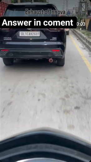 innova hycross exhaust tip 🔥❌ #fypシ゚viral #innovahycross@sumitchaudhary_official