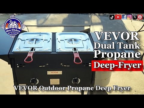 Exploring the VEVOR Dual Tank Propane Deep Fryer!