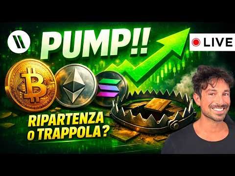 BITCOIN, CRYPTO PUMP!! WHAT'S HAPPENING? RESTART OR TRAP?