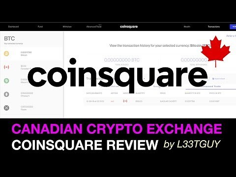 Coinsquare Review & Tutorial: Buy Crypto with a Bank in Canada