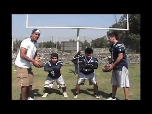 ¿Cómo instalar jugadas de fútbol americano en infantiles? Serie T (ofensiva)