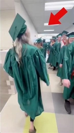 She met the person she wanted to meet when she graduated.#shorts