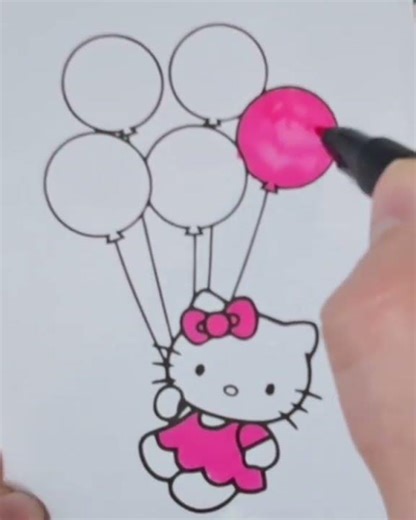hello kitty coloring pages