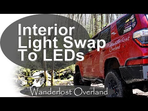 The Brightest! 4Runner Interior LED Light Swap