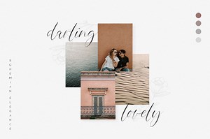 California Dreamer | Font Duo   SVG, a Script Font by The Styled Script