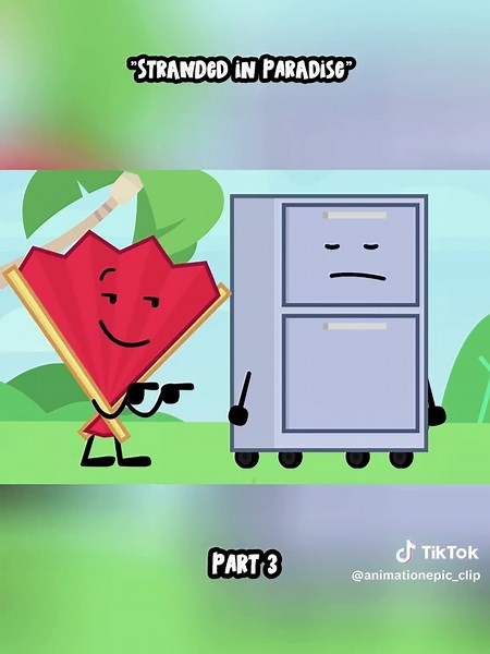 "Stranded in Paradise" Part 3#fpy #usa🇺🇸 #cartoon #stranded #paradis...