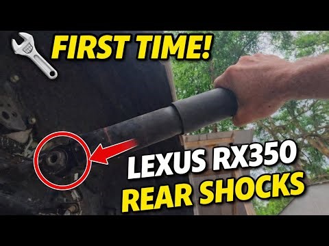 DIY Rear Shock Replacement – 2013 Lexus RX350 (Easier Than I Thought!)