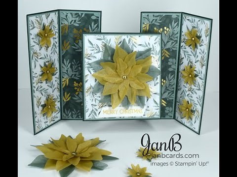 No.618 - Floating Screen Card - JanB UK Stampin' Up! Independent Demonstrator