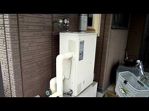 密閉式床暖房ボイラー不凍液補充、準備1