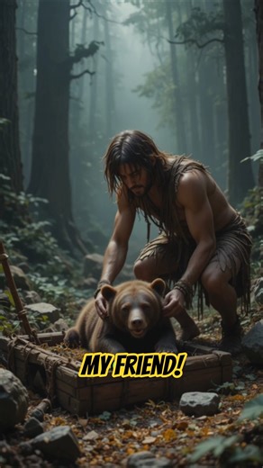 human friendship with bears‼️ #shorts