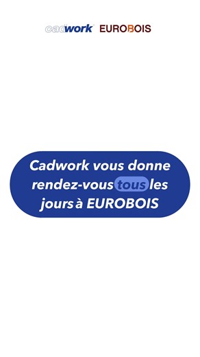 Cadwork Francophone on Instagram: "À Eurobois, chez Cadwork, ça ne s’arrête jamais ! Pendant toute la durée du salon, notre stand se transforme en véritable hub de démonstrations, pensé pour vous permettre de découvrir, comprendre et échanger… sans perdre de temps 😉 ⏱️ Retrouvez tous les jours des démos courtes, rythmées, efficaces ! 15 minutes par session pour aller droit au but, poser vos questions et repartir avec du concret. 🛠️ Tous les matins : focus métiers Des démonstrations ciblées, ad