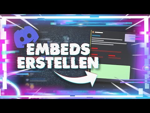 DISCORD EMBEDS Erstellen Tutorial (Webhook Bot)