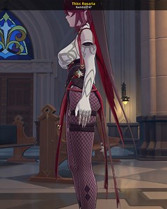 Thicc Rosaria Mod for Genshin Impact | GI Mods