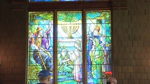 Good News: Faith Chapel’s Tiffany stained glass window turns 100