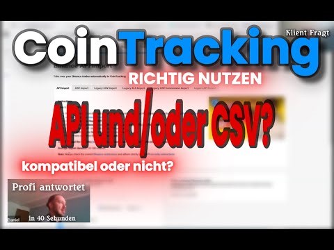 Cointracking: was solltest du nutzen? API oder CSV?