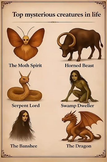 Top Mysterious Creatures in😱 Lifetré corMythical BeastsYou W BelieveKExist#MysteriousCreatur #shorts