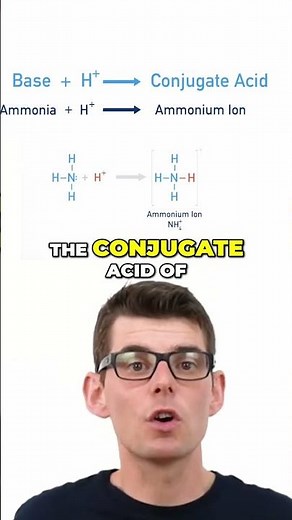 What Is a Conjugate Acid? (Ammonia Example)