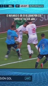 😱 ¡NO SE PUEDE CREER LA FALTA QUE LE COBRARON A BELGRANO! 👉🏻 Uvita Fernandez marcaba el 1 a 1 pero el VAR anuló el gol por esta supuesta falta de Franco Jara 🤔 ¿Que opinas? #Belgrano #Robo #VAR | Radio Pasión y Deporte