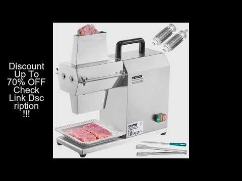 SucceBuy 17inch 54 Blades Commercial Meat Tenderizer 450W Electric Meat Tenderizer Machine for Pork