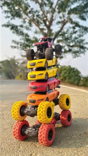 RC 7 remote control car back to hand funny//🤣 😂