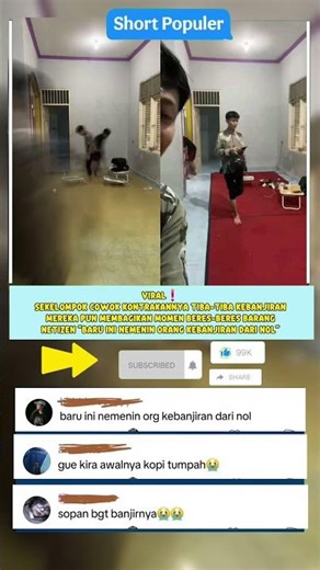 When Floods Happen, Have Manners❗️