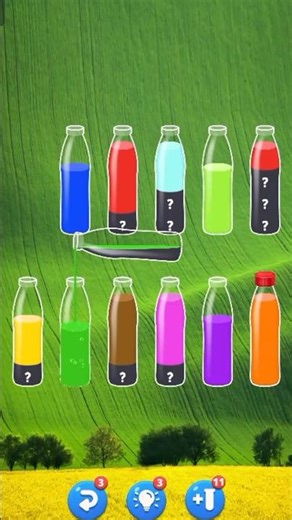 GAME OTAK WATER SORT PUZ LEVEL MISTERIUS 160 #shorts #shortsvideo #watersort