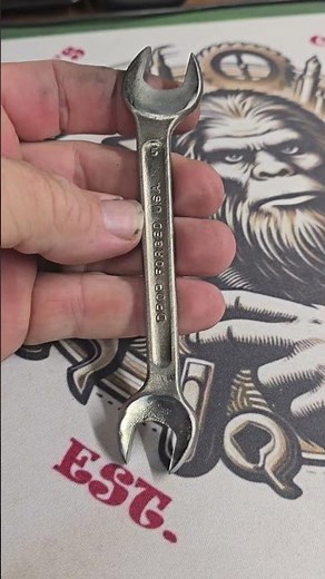 Westline 1/2 x 9/16 double open end wrench all cleaned up and ready to work again 👍🍻