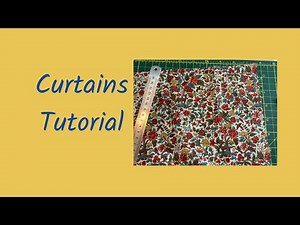 Curtain tutorial for your dolls house / miniature project. Turning a house into a home, 1/12th scale