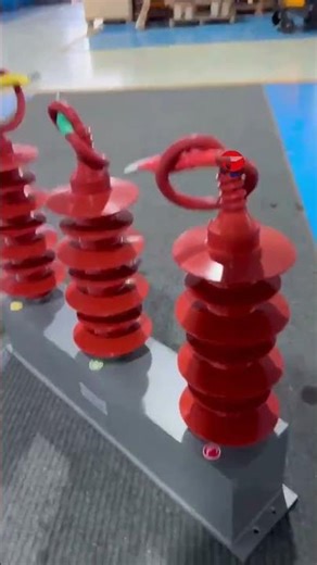 outdoor zinc oxide lightning arrester , 40.5kv hv metal oxide surge arrester