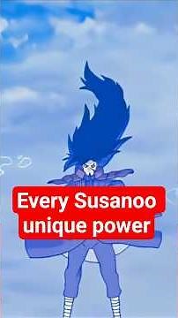 Every Susanoo unique power #animefacts #naruto #madara #sasuke #itachi #kakashi #shorts #relatable