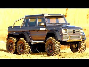 RC Car Traxxas TRX6 6x6 Upgrade and Extreme OFF Road Test