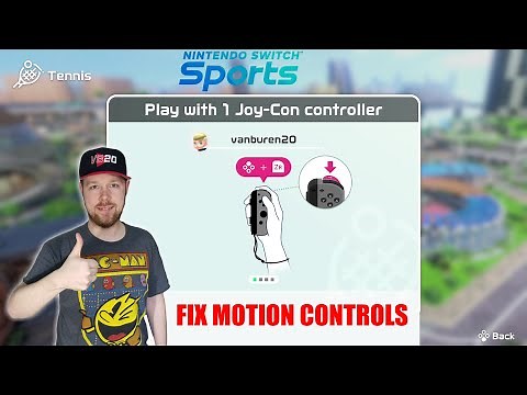 HOW TO FIX MOTION CONTROLS IN NINTENDO SWITCH SPORTS!