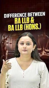 BA LLB VS BA LLB HONS