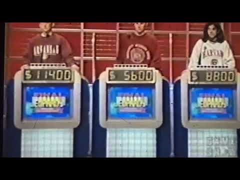 Jeopardy Final Round (February 23, 1996)