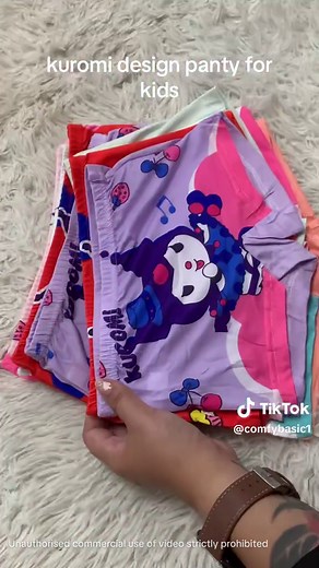 Cool Kuromi Panty Designs for Kids