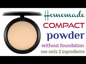 how to make compact powder at home without foundation || Be natural with jyotika ||