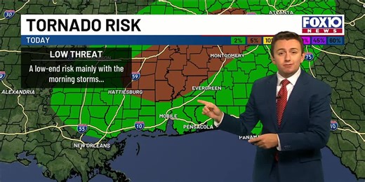 STORMtracker Alert Day: Spotty storms on Tuesday with a few severe storms possible