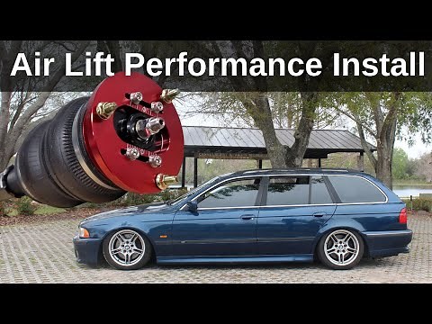 E39 Touring Air Lift Performance - Unboxing / Install / Review!