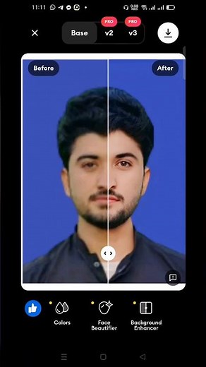 Increase Photo Pixels Just One Click AI 😱 #shorts #pixel